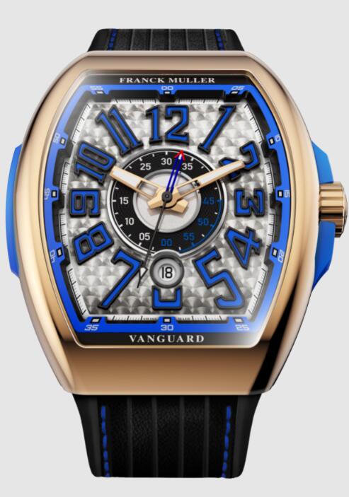 Franck Muller Vanguard Colorado Grand Review Replica Watch Cheap Price V 45 SC DT RCG 1000 COLORADO (BL)